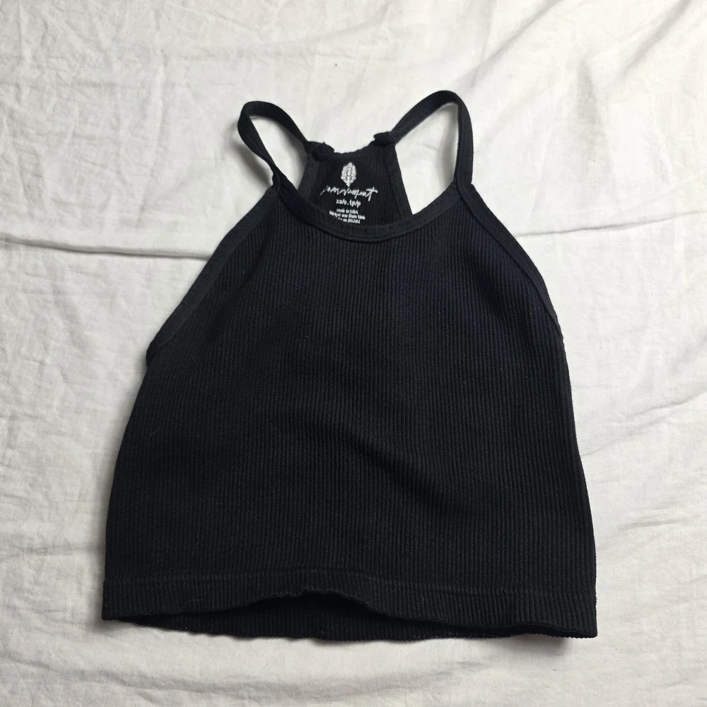 Intimately Free People women's Ribbed Tank Black XS S